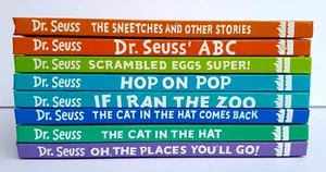 DR. SEUSS: EIGHT BOOKS COLLECTION, (INCLUDES TWO BANNED TITLED EDITIONS) - GC. - Picture 1 of 17