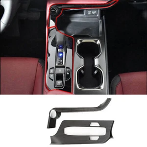 For Lexus NX 250 350h 450h 2022-25 Matte Black ABS Wood Console Gear Shift Frame - Picture 1 of 5