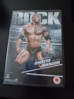 WWE THE ROCK EPIC JOURNEY OF DWAYNE THE ROCK JOHNSON DVD - Image 1 of 4