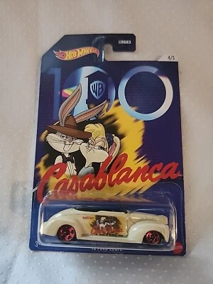 Nuevo Ford Cupé Casablanca 2023 Hot Wheels WB 100 años '40 4/5. Foto 1 de 4