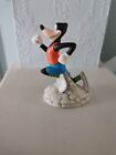 Disney Goofy Grolier Ornament Figurine Premier Edition Porcelain Running