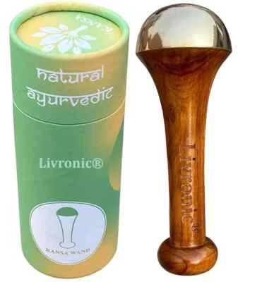 Masajeador de pies, cuerpo y pies Kansa Wand masajeador de pies con mango de madera envío gratuito Foto 1 de 3