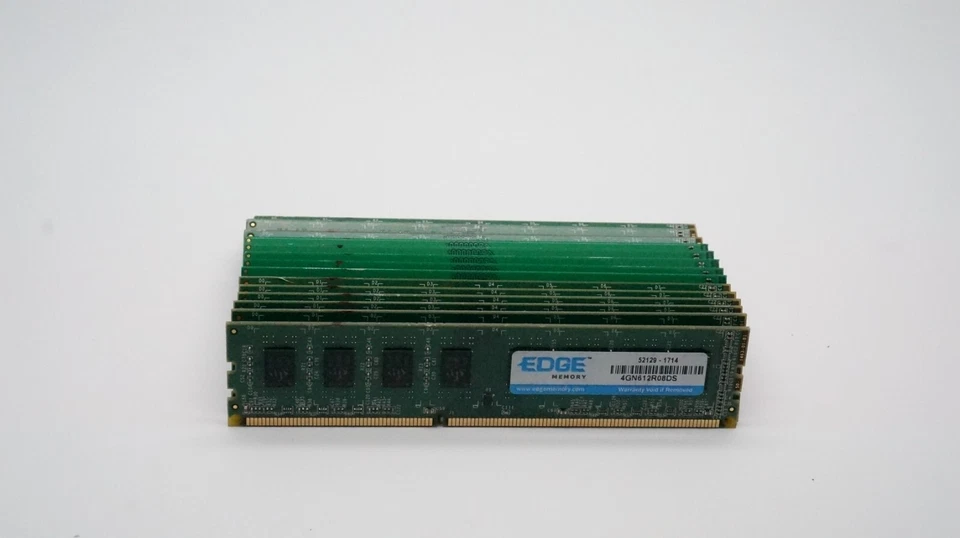 Lot of  15 EDGE Memory  4GB DDR3-1600 PC3-12800 Desktop Memory - 4GN612R08 - Image 1 of 1