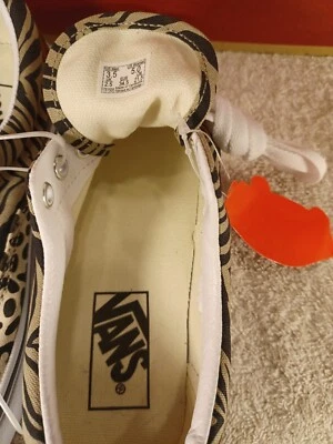 Vans Era Safari Leopardo/Cebra Multicolor Zapatos de Skate Tenis VN0A54F19M7 Foto 1 de 4