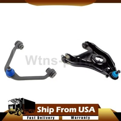 2x Brazos de control inferiores superiores delanteros para Ford F-150 2003 2002 2001 2000 1999 Foto 1 de 4