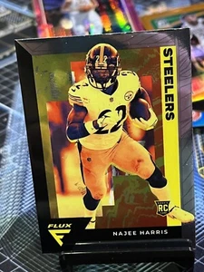 2021 Panini Chronicles Najee Harris RC Prizm Flux - Picture 1 of 2