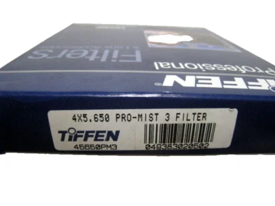 New 4x5.65" Tiffen 4x5.650 Pro-Mist 3 Diffusion Filter # 45650PM3 - Image 1 of 2