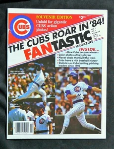 5 Pack of Chicago Cubs magazines from 1980's! - Picture 1 of 5