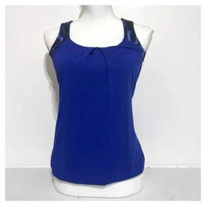 Lululemon Women’s Workout Yoga Tank Top Size 4 Sapphire Blue - Picture 1 of 10