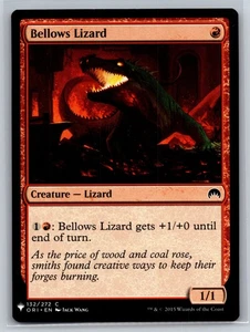 Bellows Lizard C The List reimpresiones 132 casi nuevo - Imagen 1 de 2