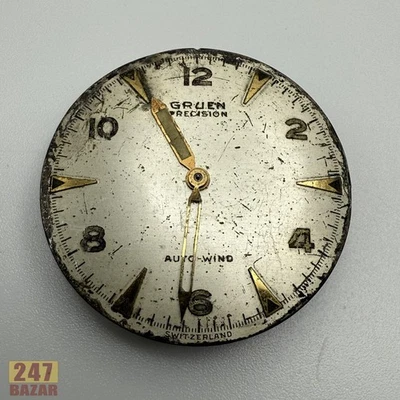 Gruen 470 SS Automatic Bumper Movement Good Balance AS IS for Parts or Repair - Image 1 of 4