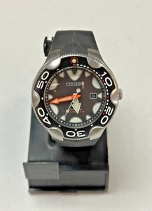 Citizen Eco-Drive Solar Watch E168-S128706 Orca Divers 200m Analog - Picture 1 of 8