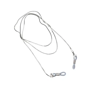 Eyeglasses Chain Eyewear Chain Holder Silver Eyeglass Holder Women - Picture 1 of 6