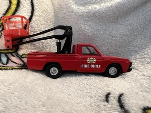 Corgi Mazda B1600 Fire Chief Pickup 1:36 Scale Vintage Diecast - Picture 1 of 4