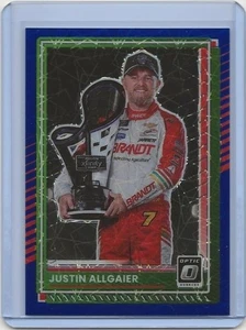 2025 Justin Allgaier Panini Donruss Optic Blue Velocity Racing NASCAR #5 - Picture 1 of 2