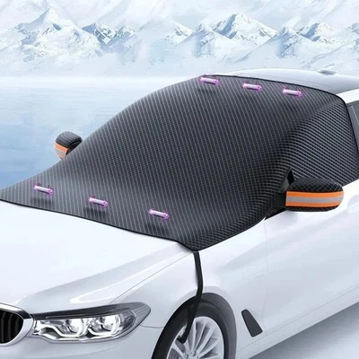 Car Windscreen Cover Sun Shade Window Screen Frost Ice Snow Dust UV Protector - Image 1 of 4