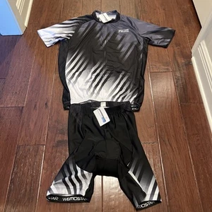 Weimostar Set Ciclismo Uomo Maglia e Pantaloncini XL - Nuovo con etichette - Foto 1 di 11