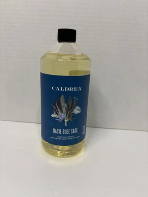 Caldrea Hand Soap, BASIL BLUE SAGE,  REFILL Bottle 32 fl oz DISCONTINUED - Image 1 of 4
