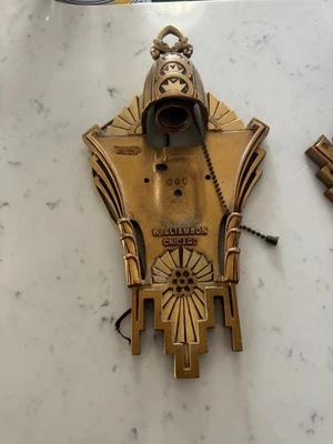 Aplique de pared antiguo Art Deco Williamson 061 - 3 disponibles Foto 1 de 2