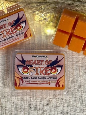 Rengoku Kyojuro - Heart Of Fire - 灵感香味融化 2.5 盎司! 恶魔杀手 — 第 1/4 张图片