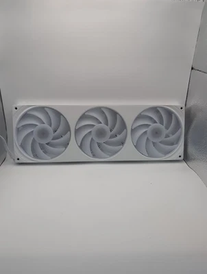 NZXT - F360 RGB Core - 360mm Single-Frame Case Fan Unit with 3 x 120mm RGB Fans - Image 1 of 3