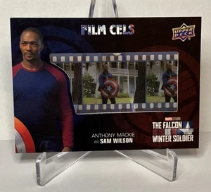 ANTHONY MACKIE SAM WILSON UD FALCON & WINTER SOLDIER FILM CELS FC-15 TIER 3 SP! - Picture 1 of 2