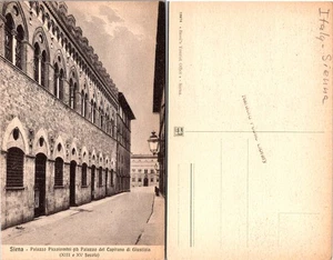 Postcard Siena Palazzo Piccolomini, Palace Captain of Justice 13th-15th Century - Picture 1 of 1