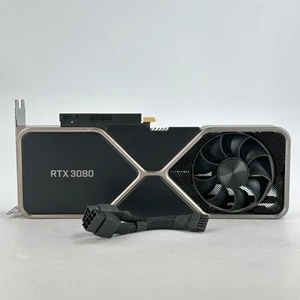 NVIDIA Founders Edition GeForce RTX 3080 10 GB - Tarjeta gráfica - Muy buena - Imagen 1 de 7