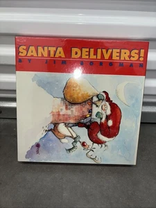 Weihnachtsmann liefert! Puzzle von Cartoonist Jim Borgman, 1994, 1000 Teile Lazarus Neu in OVP - Bild 1 von 4