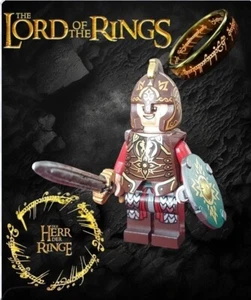 Lord of the Rings - 1 × King Theoden Sword Herugrim & Shield- Custom* Minifigure - Bild 1 von 2
