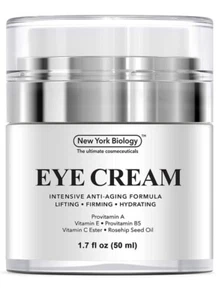 Eye Cream Moisturizer for Dark Circles, Fine Lines, Puffiness and Wrinkles 1.7oz - Picture 1 of 7