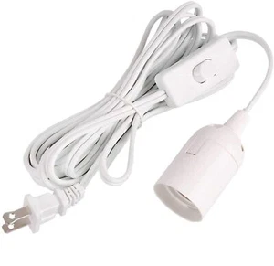 15ft Extension Hanging Lantern Pendant Light Lamp Cord (no Bulb Included) ON/OFF - Picture 1 of 7