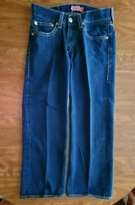 Levis Type I   Dark Denim Jeans  Size 32 x 30  Real Loose Fit - Picture 1 of 11
