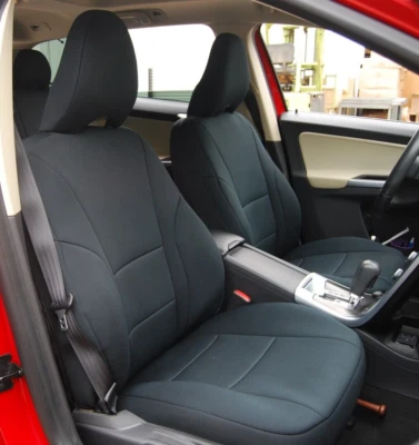 Volvo XC60 2007-2013 NEO SUPREME AJUSTE PERSONALIZADO 2 FUNDAS DE ASIENTO DELANTERAS 11 COLORES Foto 1 de 4
