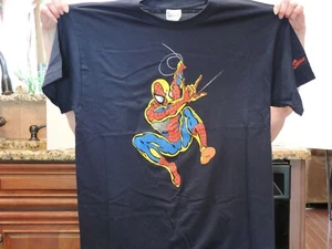 Vintage Spider-man Large T-shirt Glowing Swing 2000 Never worn Was $50 - Picture 1 of 1