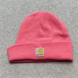 CARHARTT Pink Beanie Hat AH8905 Child / Youth One Size Fits Most - Picture 1 of 2