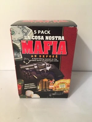 LA COSA NOSTRA THE MAFIA AN EXPOSE VHS SET CAPONE HOFFA GOTTI Auction Finds 702 - Image 1 of 2