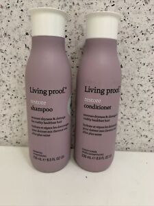 DUO Living Proof RESTORE  Shampoo AND Conditioner - 8 oz new