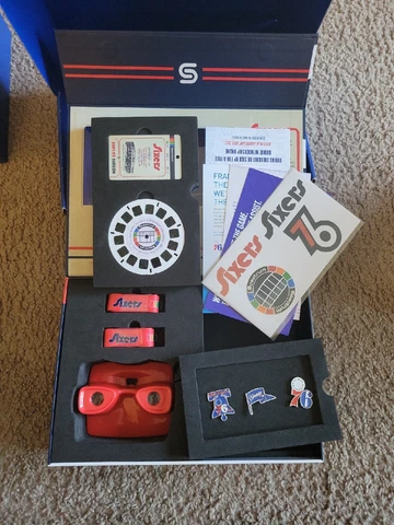 Philadelphia 76ers Viewmaster Season Ticket Holder Gift Cover
