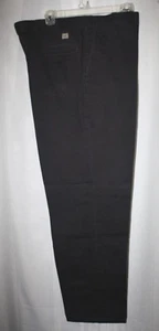 Men's Lee KHAKIS Black Pants - size 42W x 32L - Picture 1 of 3