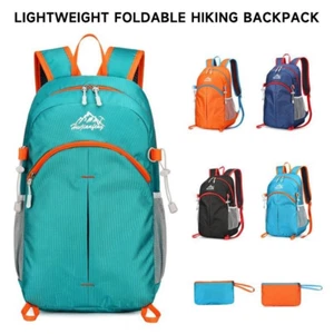 Waterproof Hiking Backpack Lightweight Packable Backpack Breathable Foldable - Picture 1 of 18