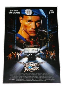 ¡PÓSTER DE PELÍCULA FIRMADO DAMIAN CHAPA STREET FIGHTER 12X18 KEN MASTERS!!!¡! - Imagen 1 de 1