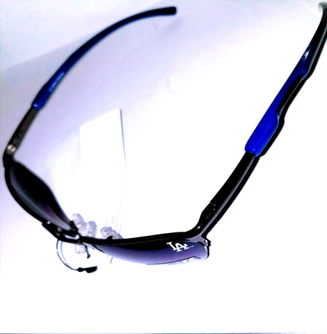LOS ANGELES DODGERS SUNGLASSES METAL FRAME STYLE UV PROTECTION AND W/FREE POUCH Cover