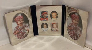 Wm ROGERS & SON SILVERPLATED TRIFOLD PHOTO FRAME Vintage. NIB - Picture 1 of 8