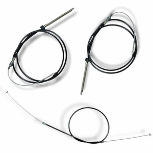 3Pce Front + Rear LH+RH Hand Brake Cable Set Fit For Mitsubishi L200 (1986-1995) - Picture 1 of 7