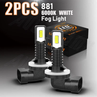 2Pcs Fog Light 100W LED Replacement Bulb 881 896 For Volvo VNL VN 2003-2015 - Image 1 of 4