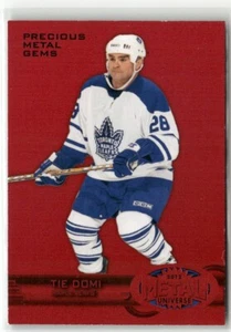 Tie Domi 2012-13 Fleer Retro #5 Precious Metal Gems Red 69/100 PMG Maple Leafs - Picture 1 of 2