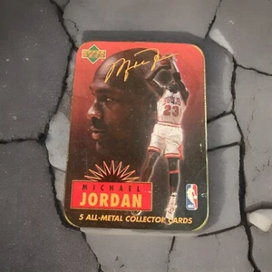 Upper Deck Michael Jordan 5 All Metal Collector Card Set - Sealed Card Set, Rare - Picture 1 of 11