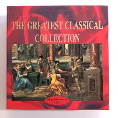 The Greatest Classical Collection, 10 CD Box, Vivaldi Mozart Beethoven Schumann - Bild 1 von 3