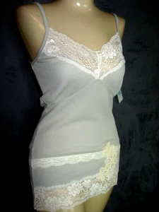 Claire Pettibone Lingerie Duo Pearl Cami Babydoll Pizzo + Perizoma Ariel Avorio S Nuovo - Foto 1 di 13